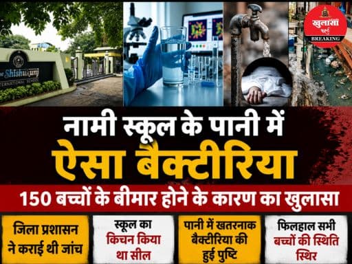 एक साथ इतने बच्चों के अस्वस्थ होने की जांच रिपोर्ट में चौंकाने वाला खुलासा