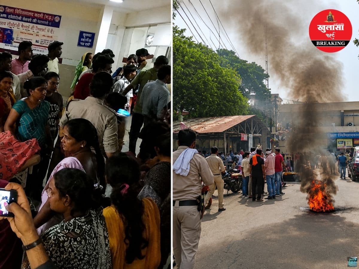 जिला अस्पताल में 14 वर्षीय बालिका की मौत