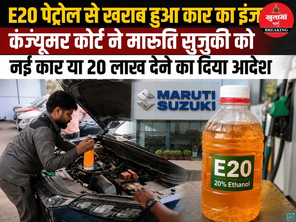 E20 पेट्रोल से खराब हुआ कार का इंजन