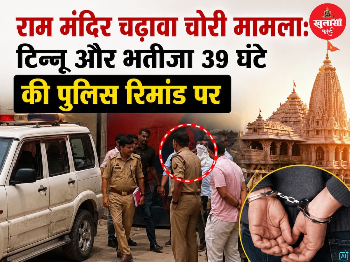 राम मंदिर चढ़ावा चोरी मामला