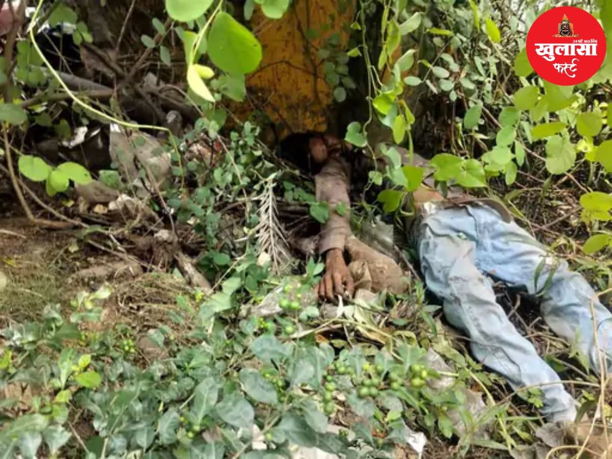 नाले किनारे युवक का शव मिलने से फैली सनसनी