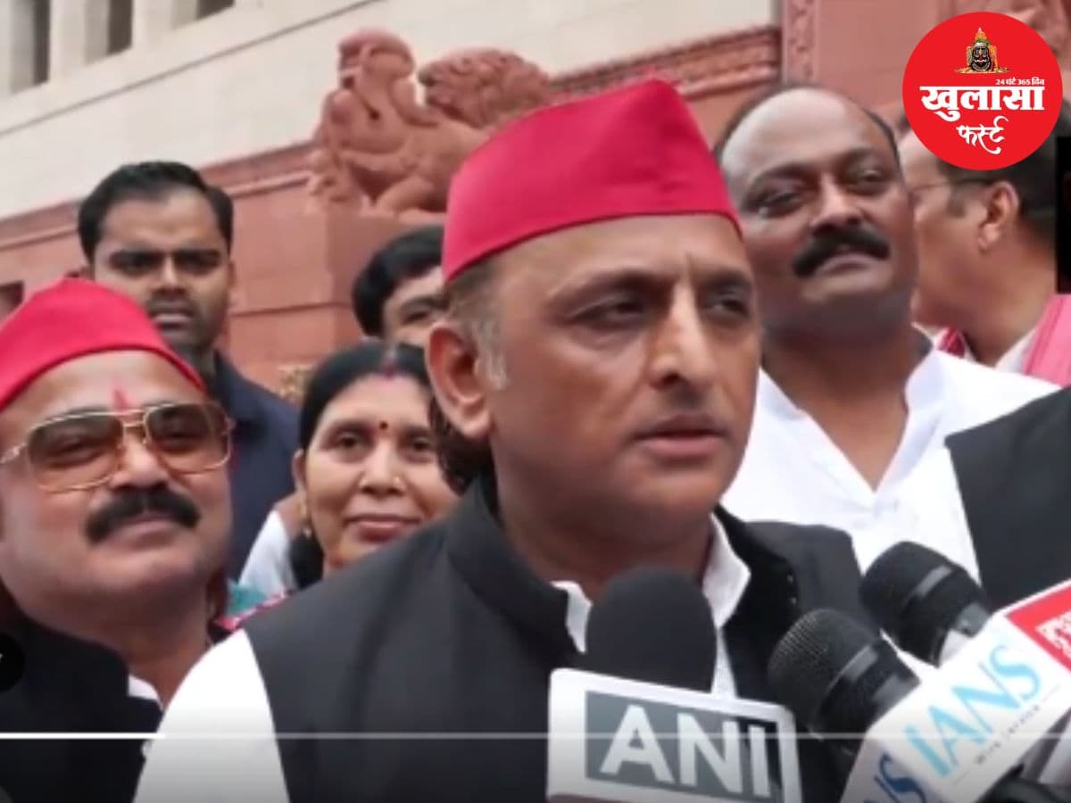 वीडियो देखिये, अखिलेश यादव ने छात्रों के प्रदर्शन को लेकर सरकार पर साधा निशाना