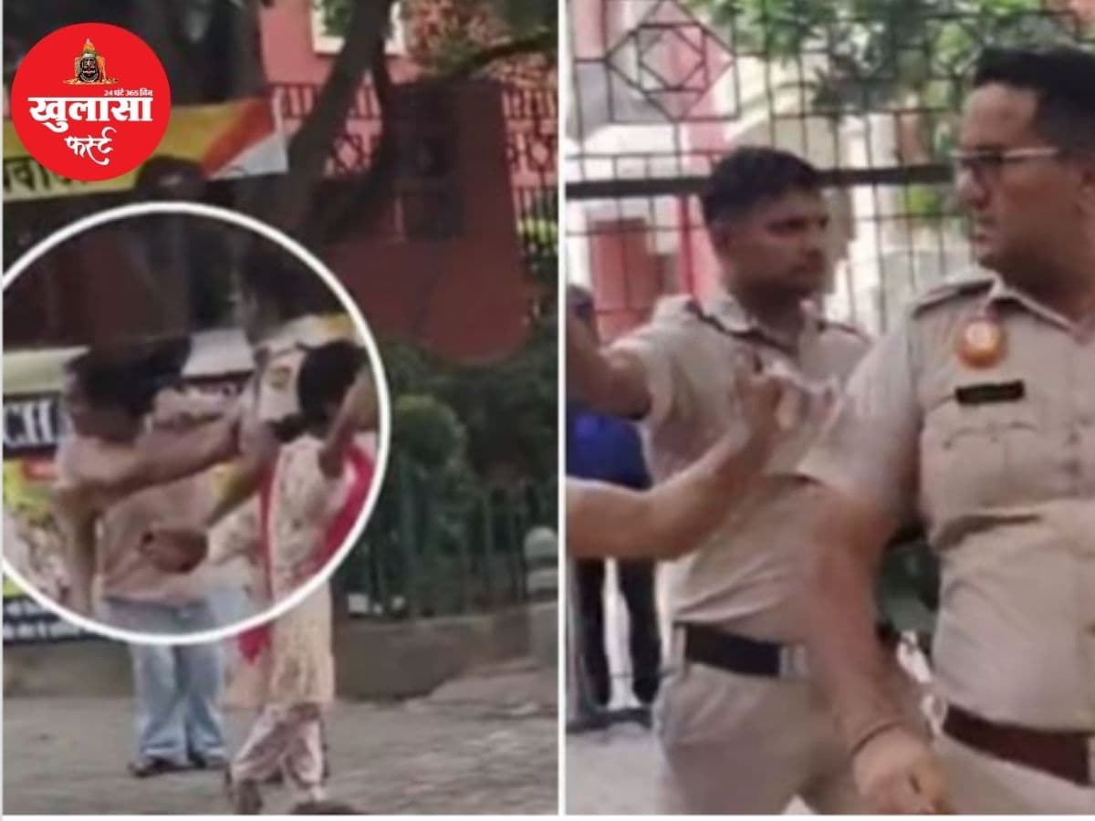 महिला को थप्पड़ मारने वाला डीसीपी जांच के घेरे में