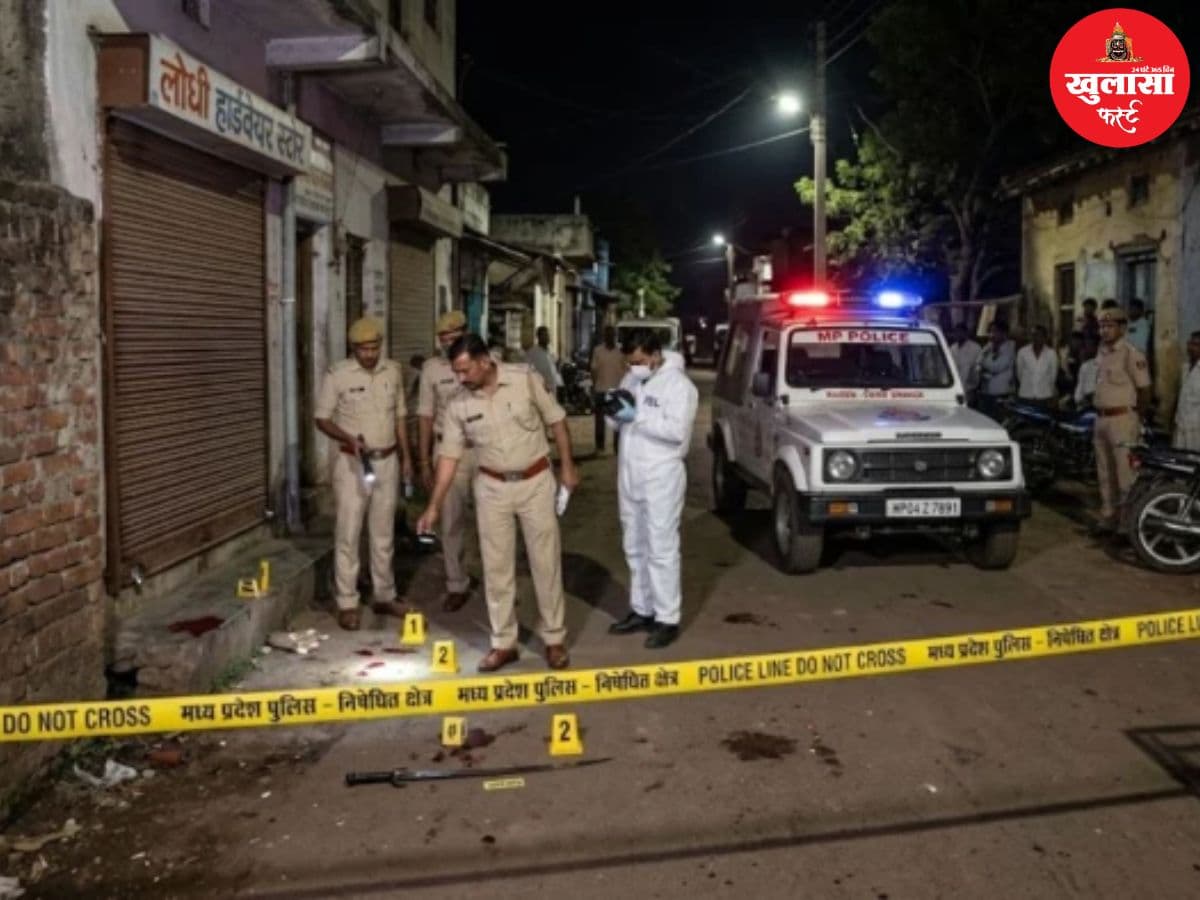 घर लौट रहे हार्डवेयर व्यापारी की हत्या