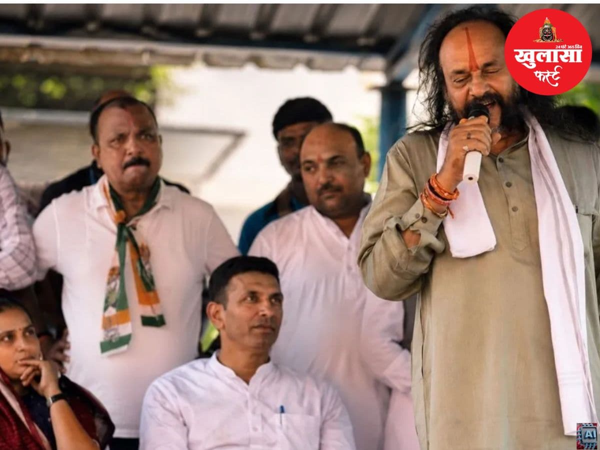 कांग्रेस मंच पर दिखे पूर्व दस्यु मलखान सिंह