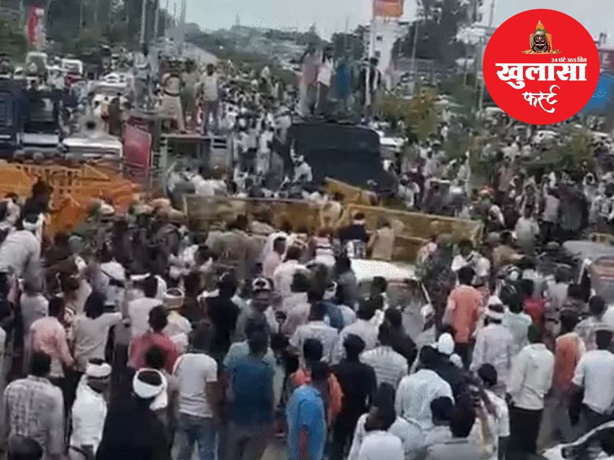 सीएम हाउस घेरने निकले हजारों किसान
