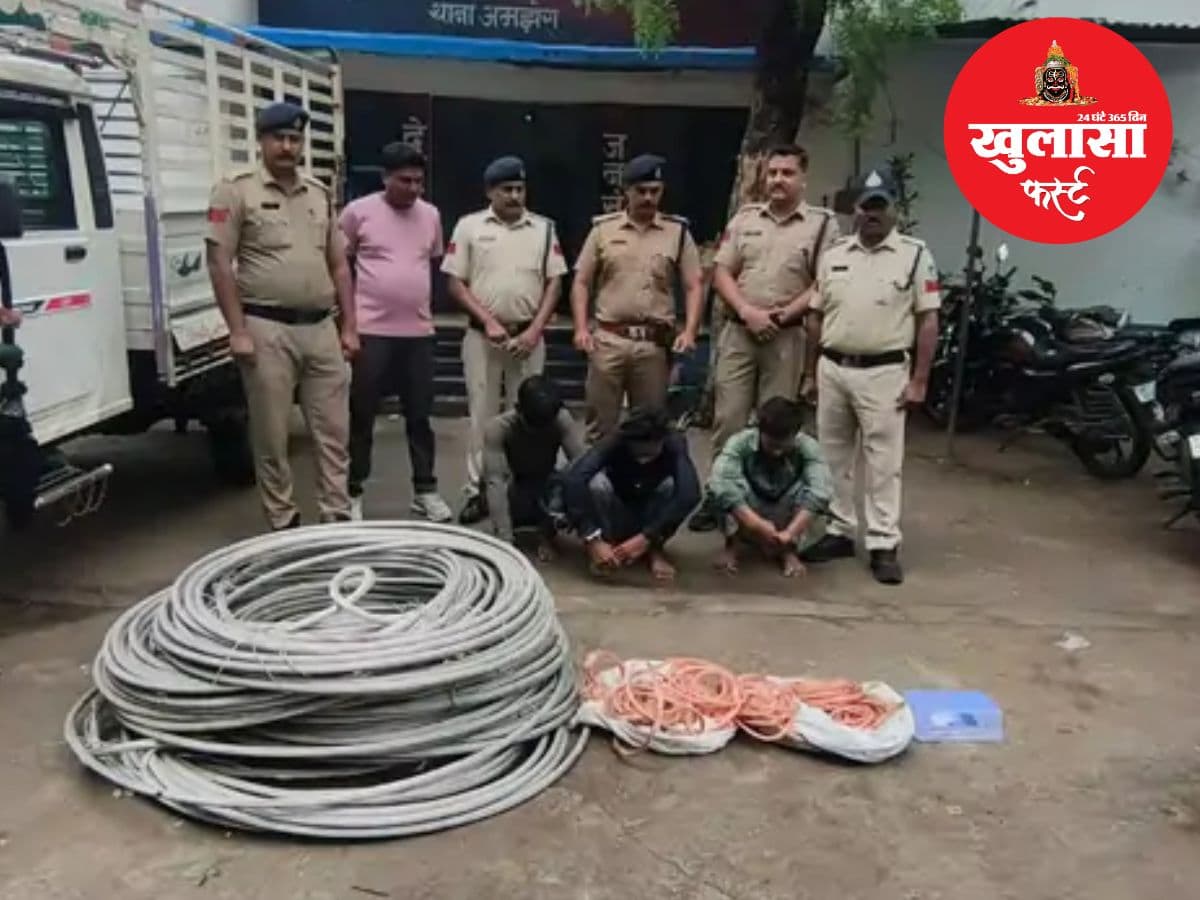 जंगल में बांटते थे चोरी का माल