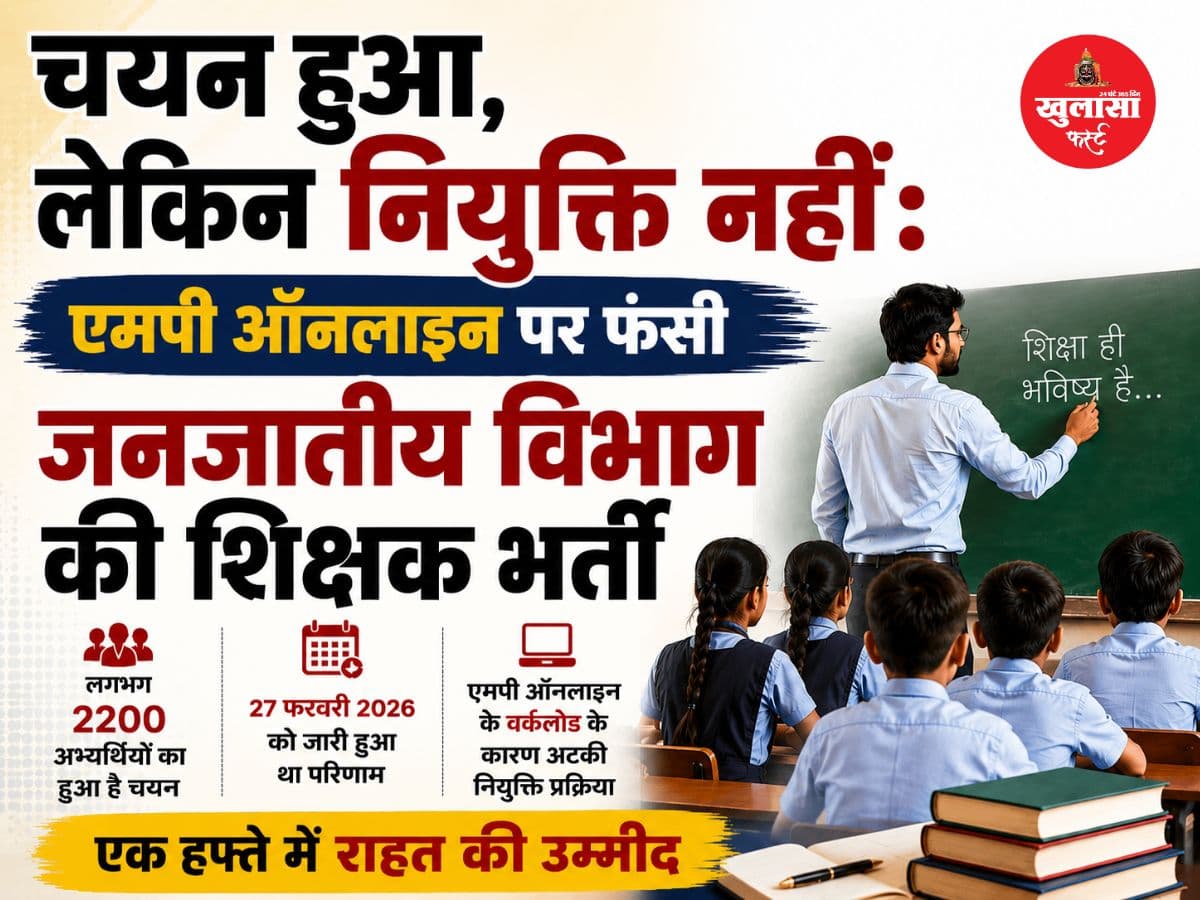 चयन हुआ, लेकिन नियुक्ति नहीं