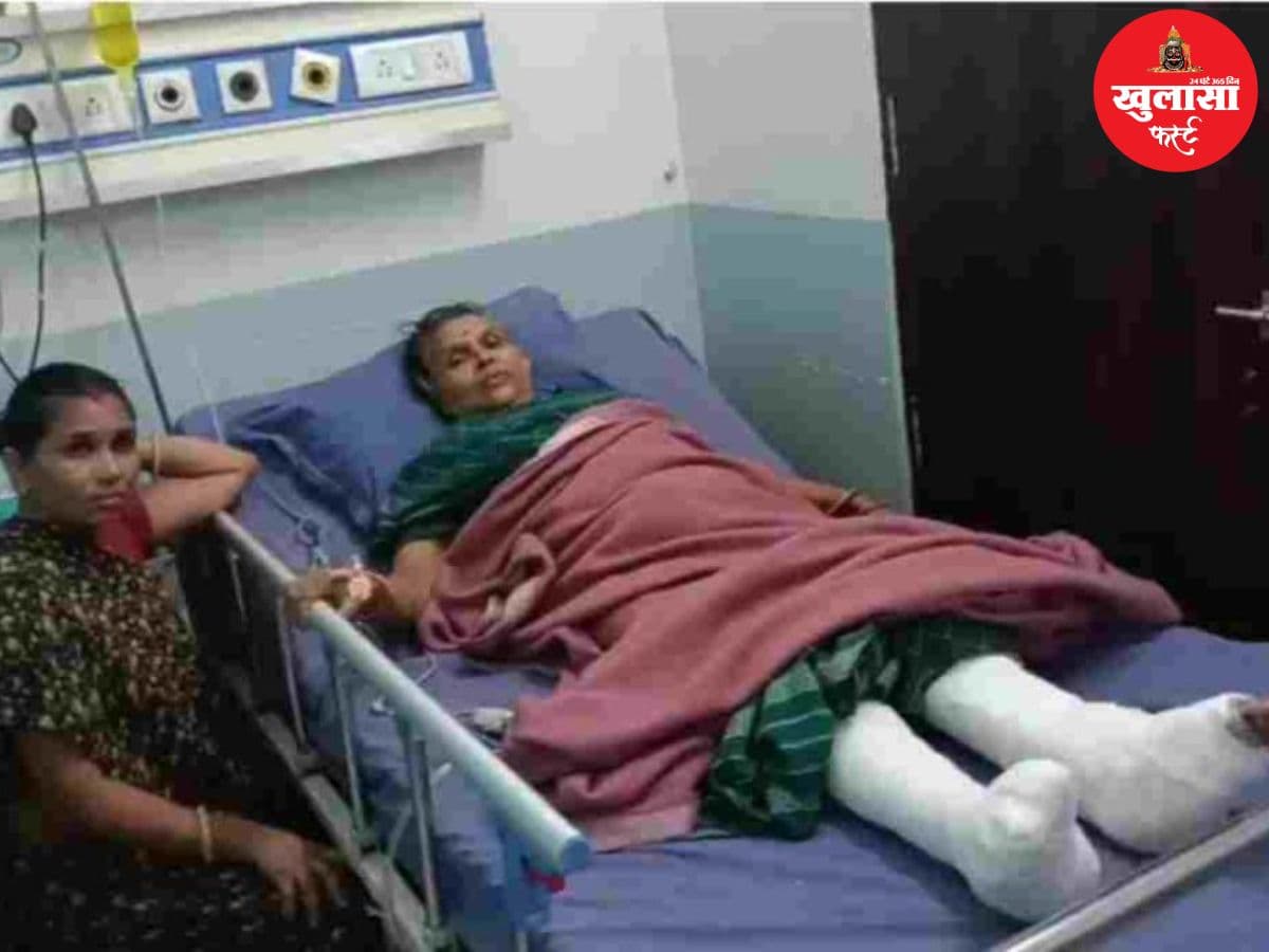 घरेलू विवाद में पति बना हैवान
