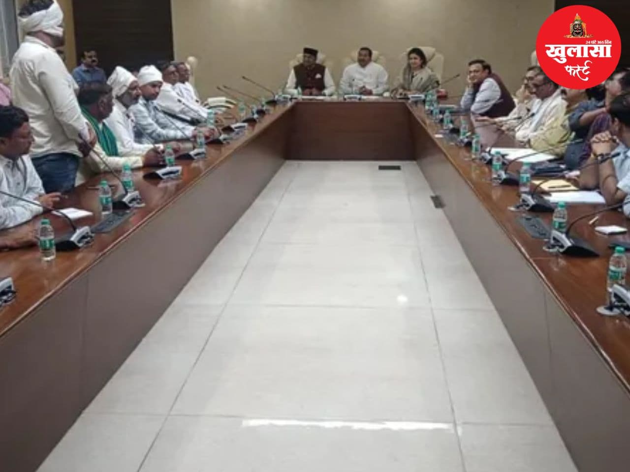 मंत्रियों संग दो घंटे की बैठक बेनतीजा