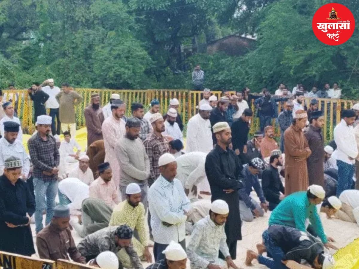 भोजशाला से सटी जमीन पर अदा हुई जुमे की नमाज