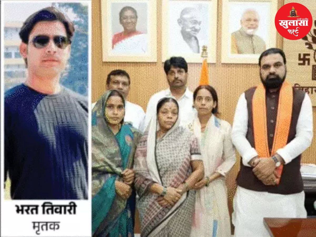 भरत तिवारी एनकाउंटर मामले में बड़ी कार्रवाई
