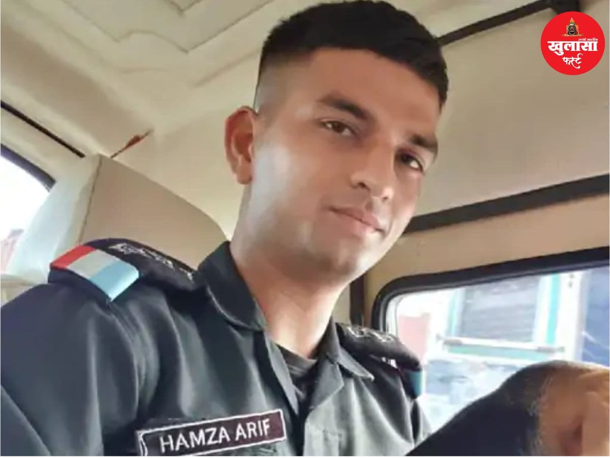 शादी के एक महीने बाद तिरंगे में घर लौटे मेजर हमजा