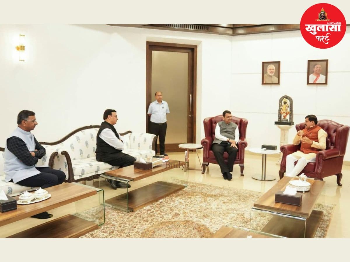 दो राज्यों के मुख्यमंत्रियों के बीच हुई मुलाकात