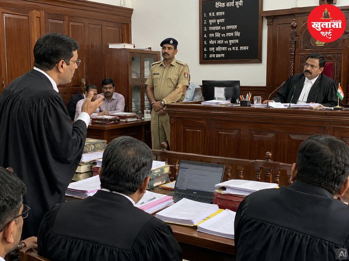 कोर्ट के आदेश के बावजूद वर्दी में पहुंचे टीआई