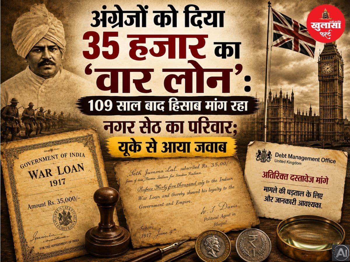 अंग्रेजों को दिया 35 हजार का ‘वार लोन’