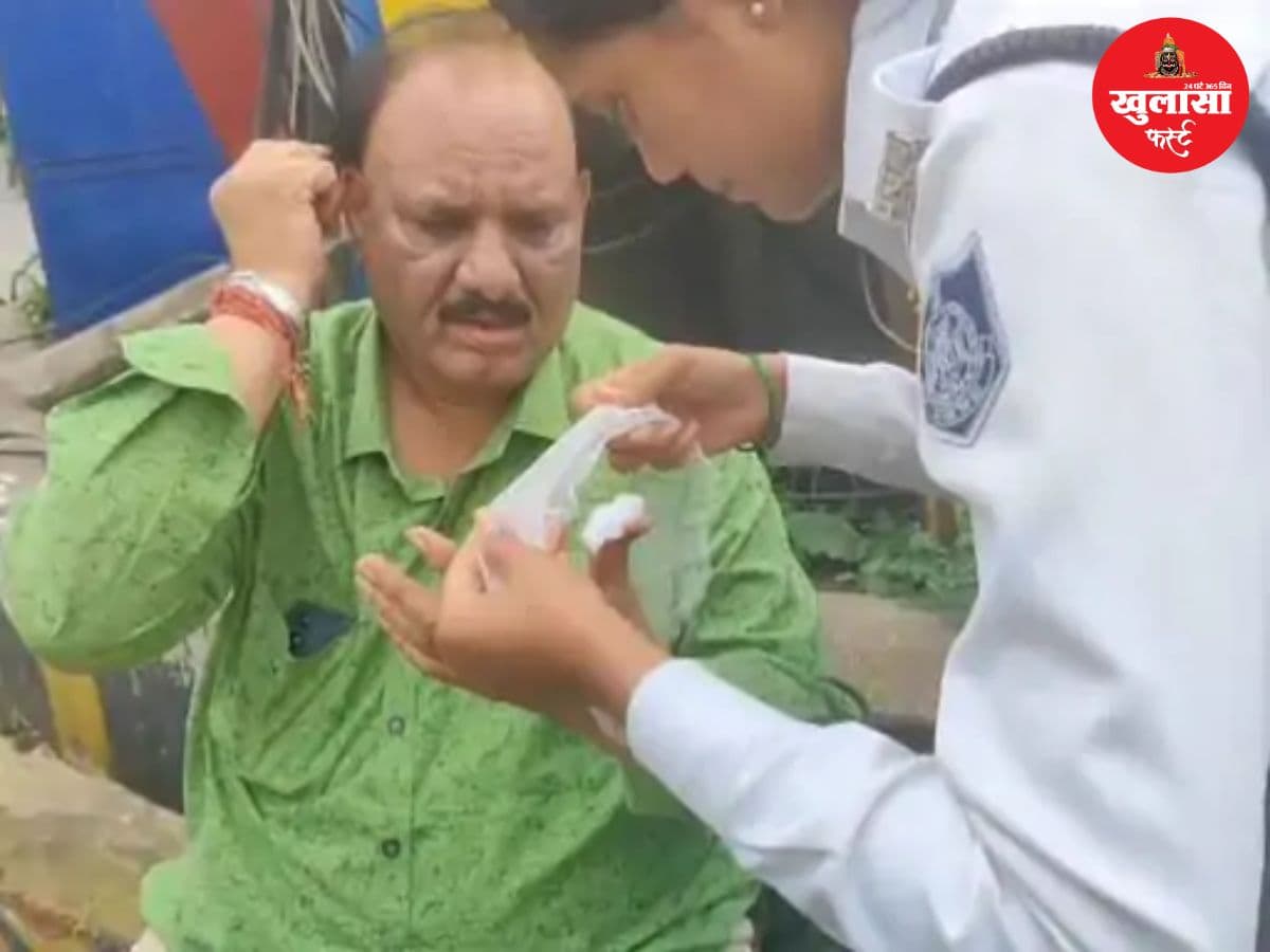 ट्रैफिक पुलिस का मानवीय चेहरा
