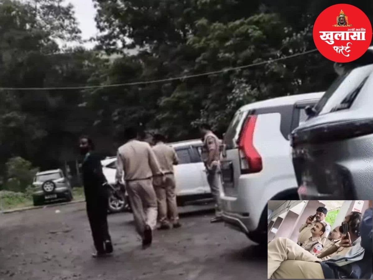 पुलिस के सामने रील