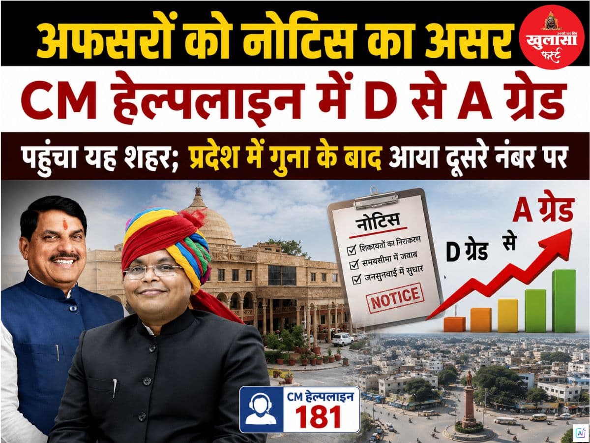 अफसरों को नोटिस का असर