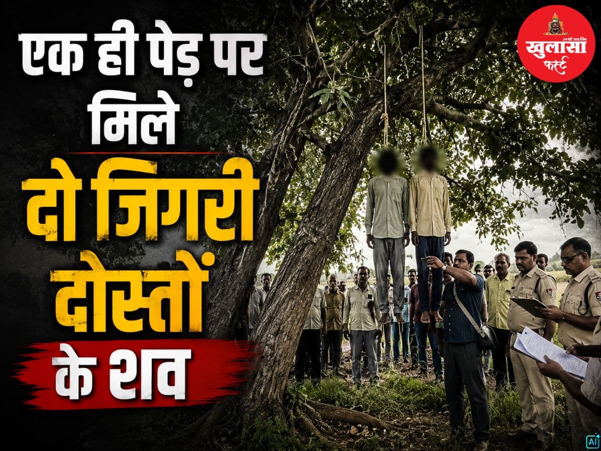 एक ही पेड़ पर मिले दो जिगरी दोस्तों के शव