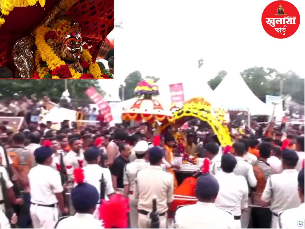 श्रावण मास की चतुर्थ सवारी में निकले बाबा महाकाल