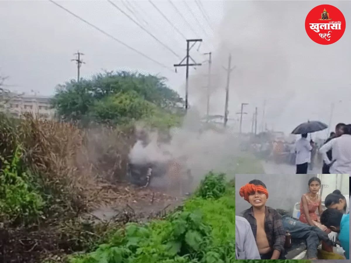 कावड़ यात्रा में घुसी बेकाबू स्कॉर्पियो