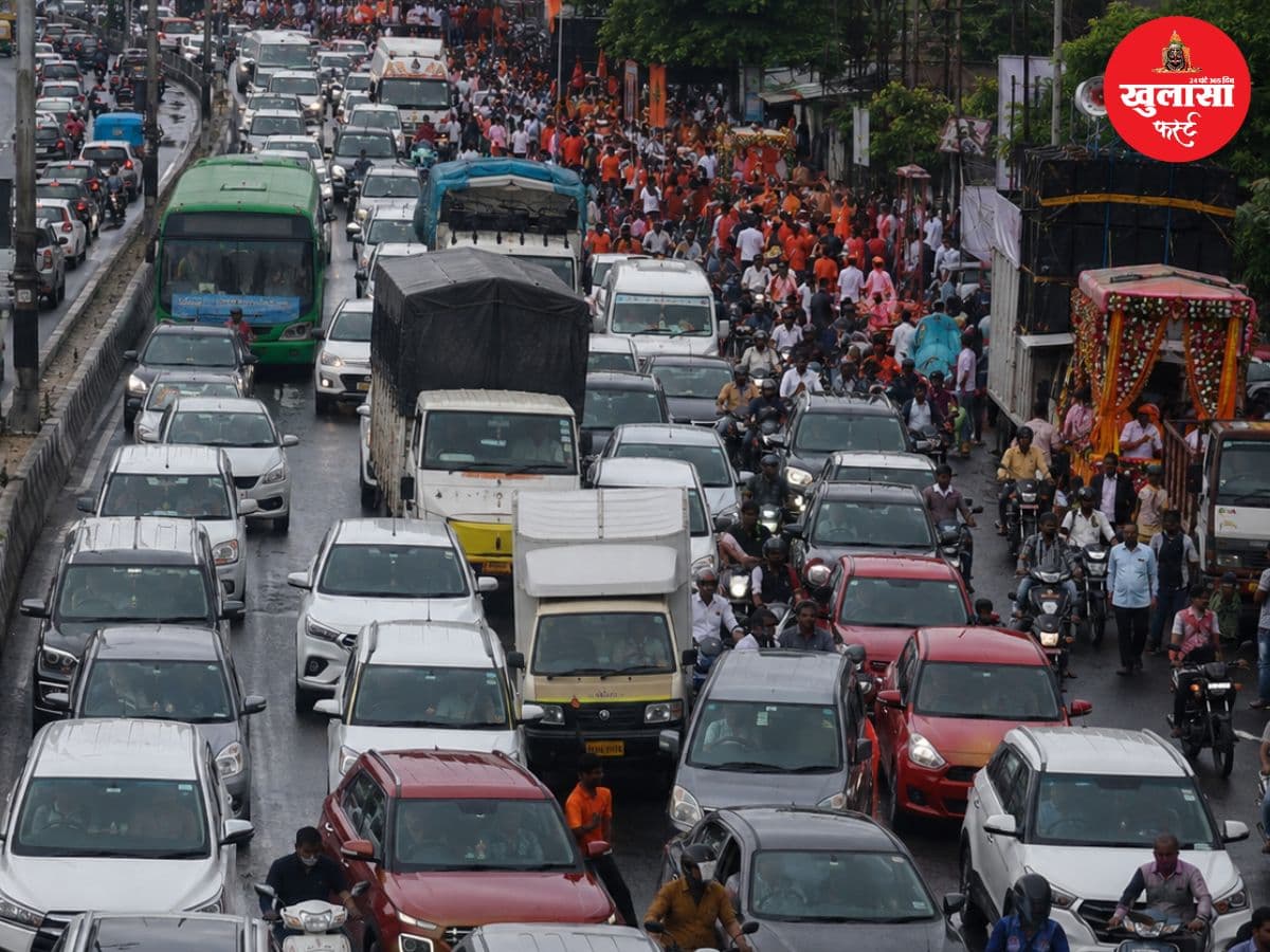 अंतिम श्रावण सोमवार पर सड़कों का निकला दम