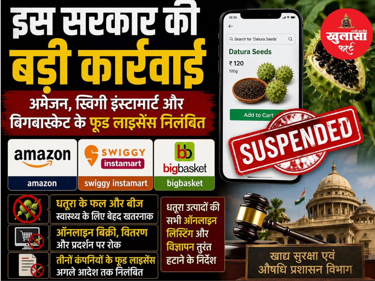 ऑनलाइन बिक रहा था जहरीला धतूरा