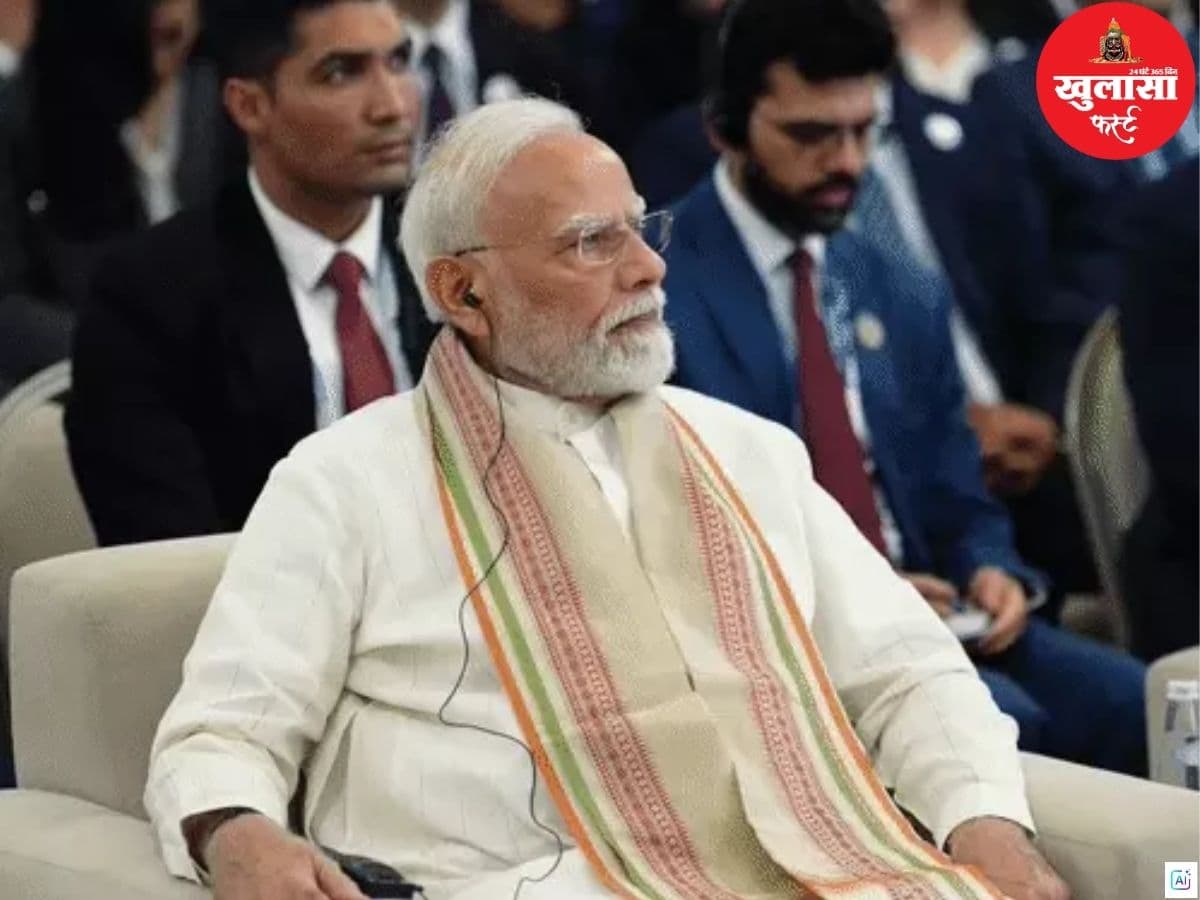 इस देश में मोदी ने छात्रों से की मुलाकात