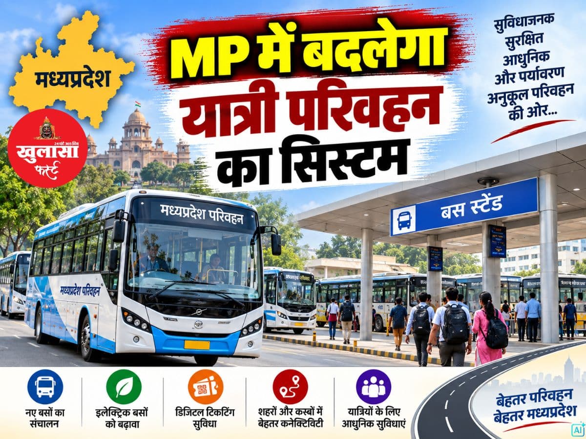 MP में बदलेगा यात्री परिवहन का सिस्टम