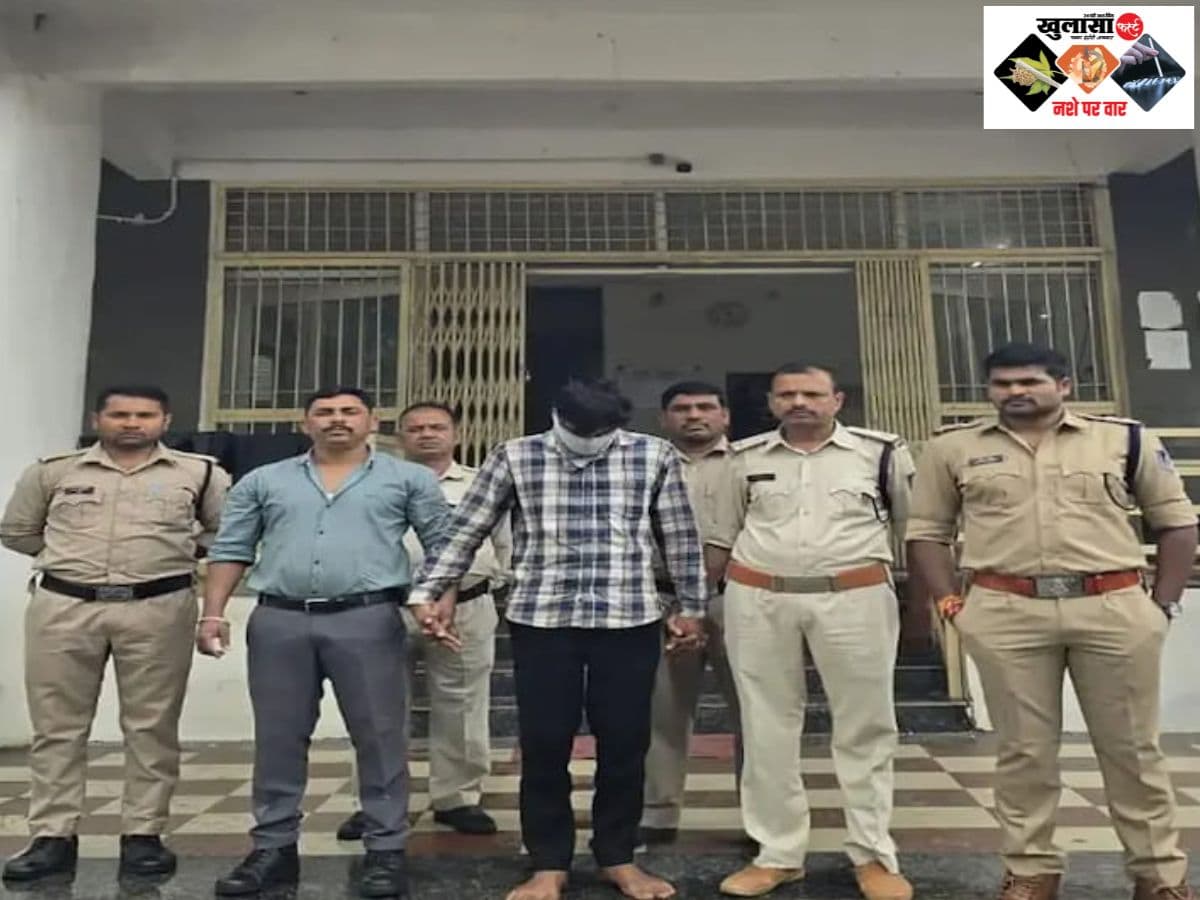 स्मैक के साथ दो तस्कर गिरफ्तार