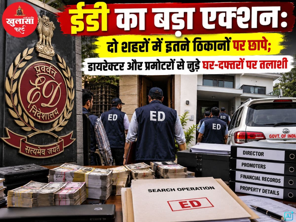 ईडी का बड़ा एक्शन