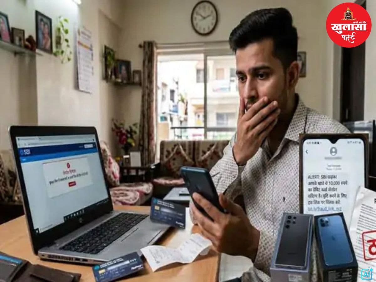 डेबिट कार्ड की जानकारी का दुरुपयोग कर दो मोबाइल खरीदे