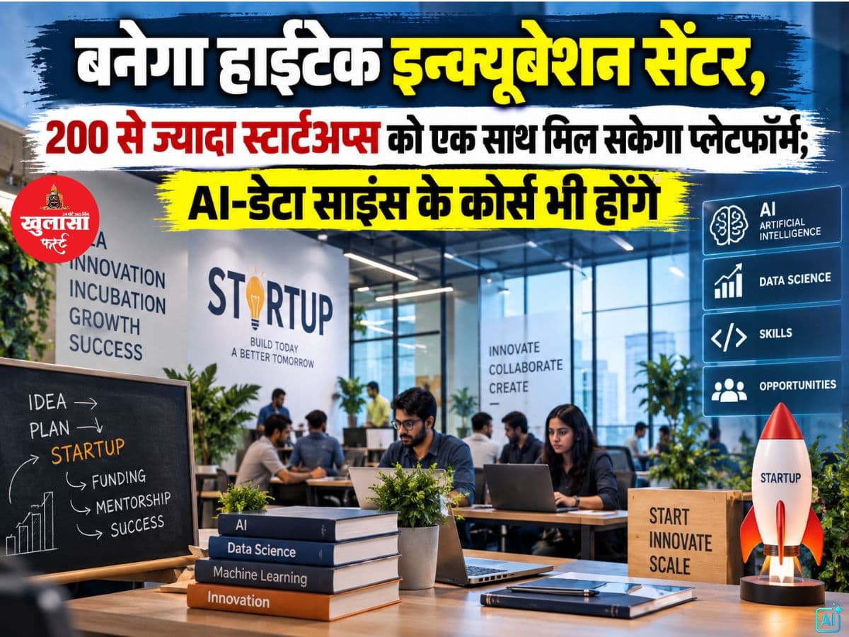 बनेगा हाईटेक इन्क्यूबेशन सेंटर
