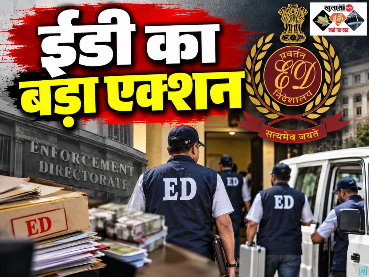 ईडी का बड़ा एक्शन