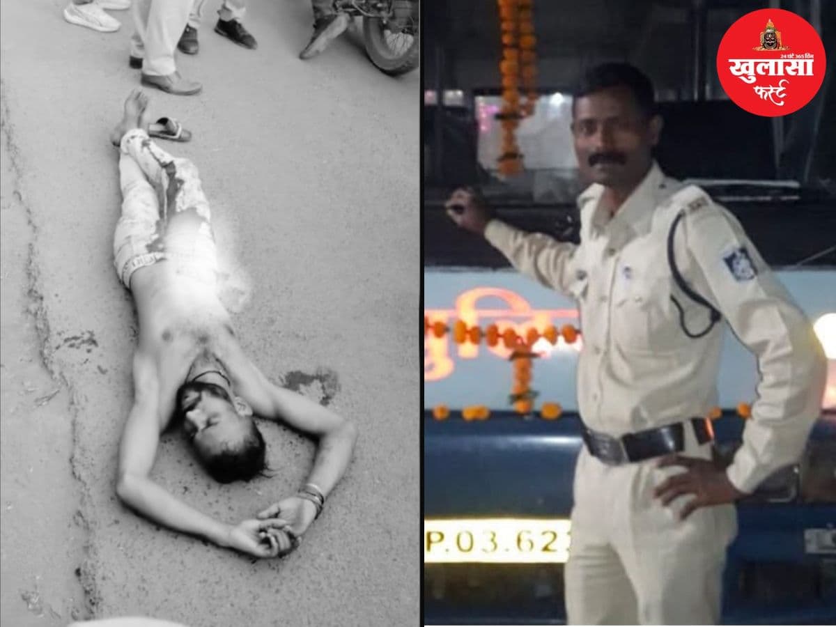 युवक ने खुद को चाकू मारा