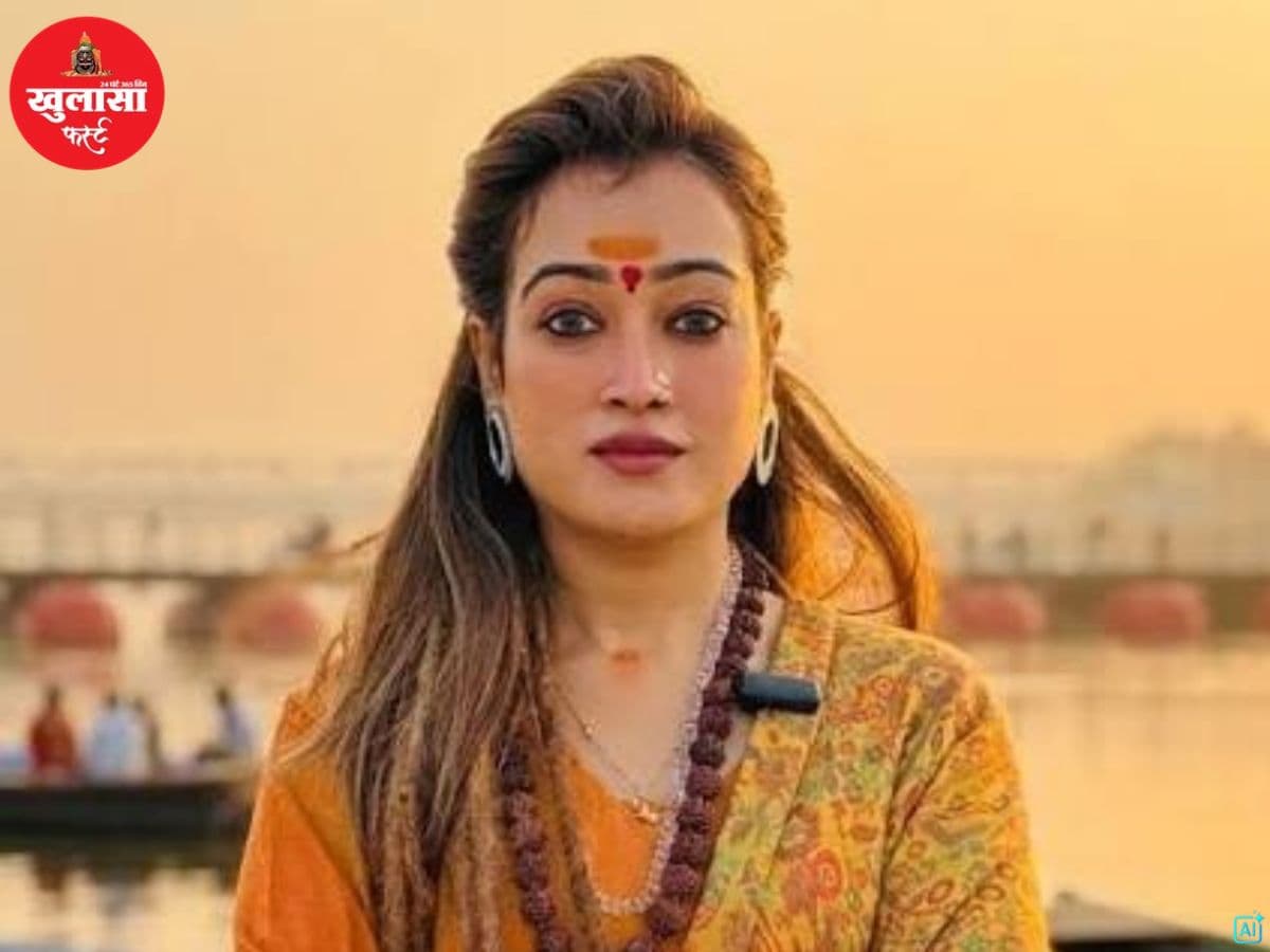 साध्वी का संतों पर पलटवार
