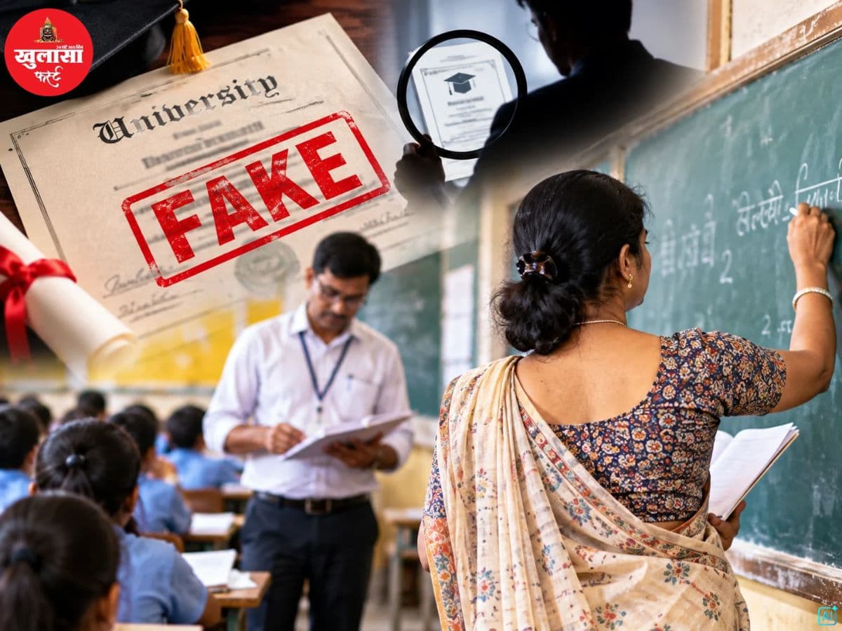 फर्जी डिग्री से नौकरी का खुलासा