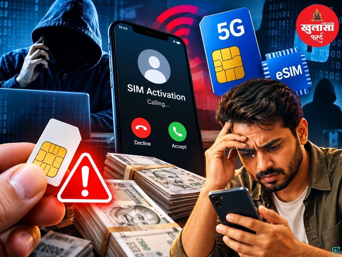 सिम एक्टिवेशन के नाम पर साइबर ठगी
