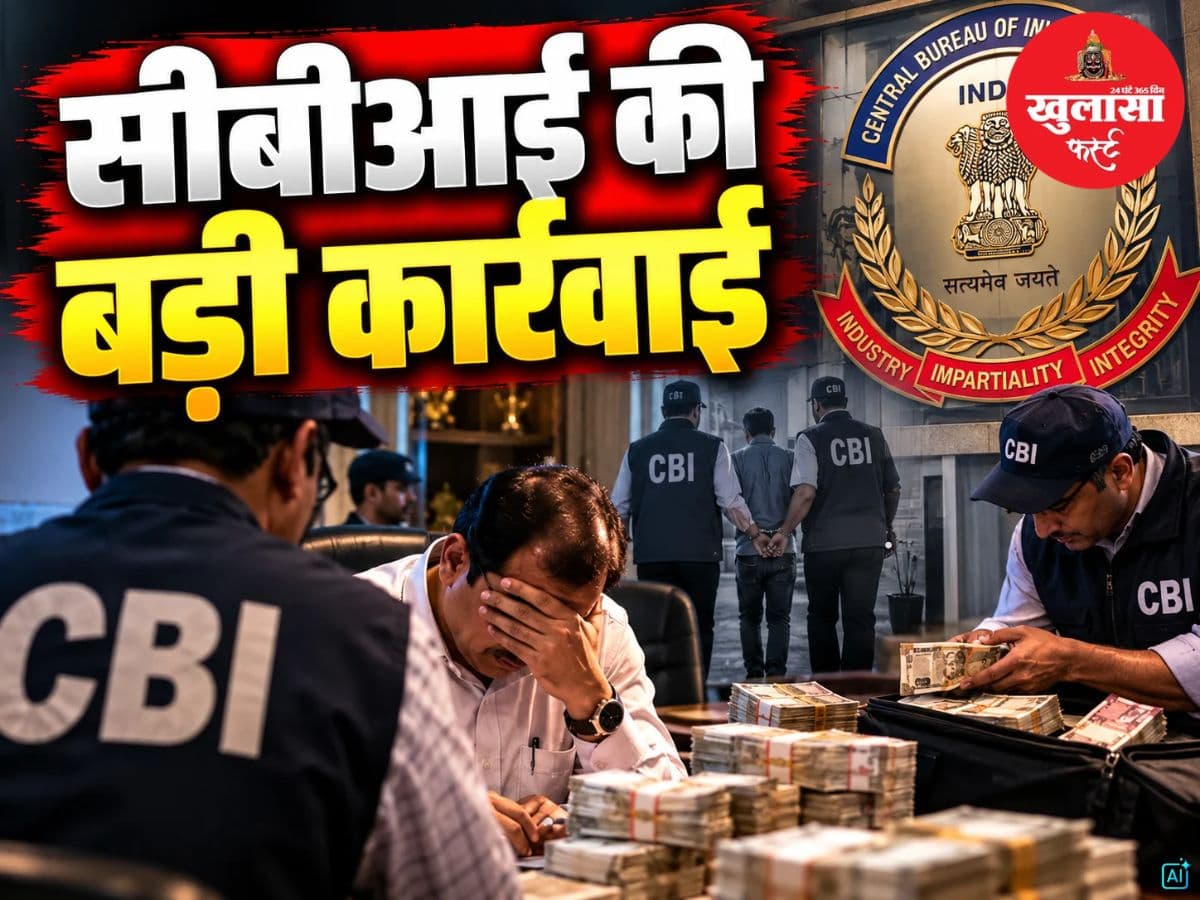 सीबीआई की बड़ी कार्रवाई