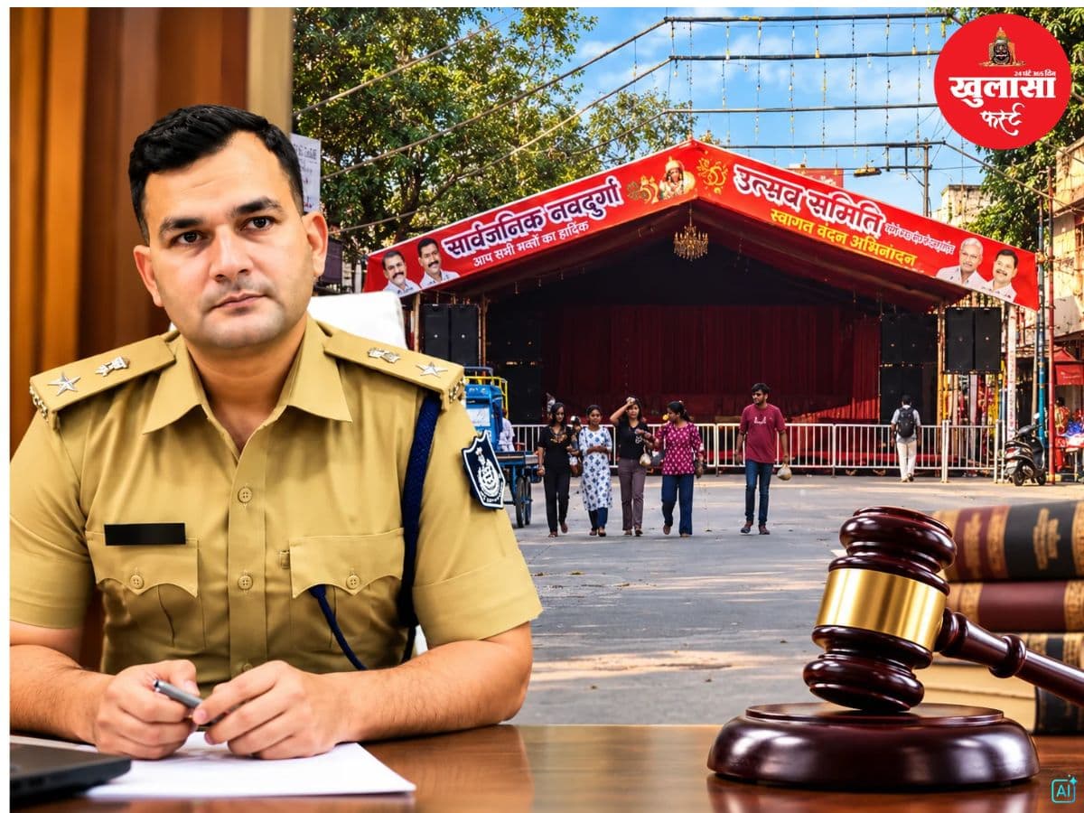 मेन रोड पर बिना अनुमति पंडाल लगाने पर हाईकोर्ट सख्त