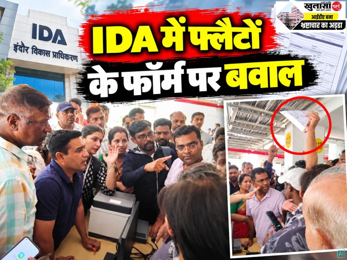 IDA में फ्लैटों के फॉर्म पर बवाल