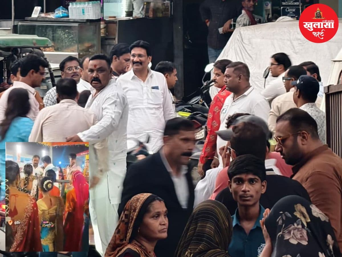 वीडियो देखिये, पुलिस थाने पर गहमागहमी का माहौल
