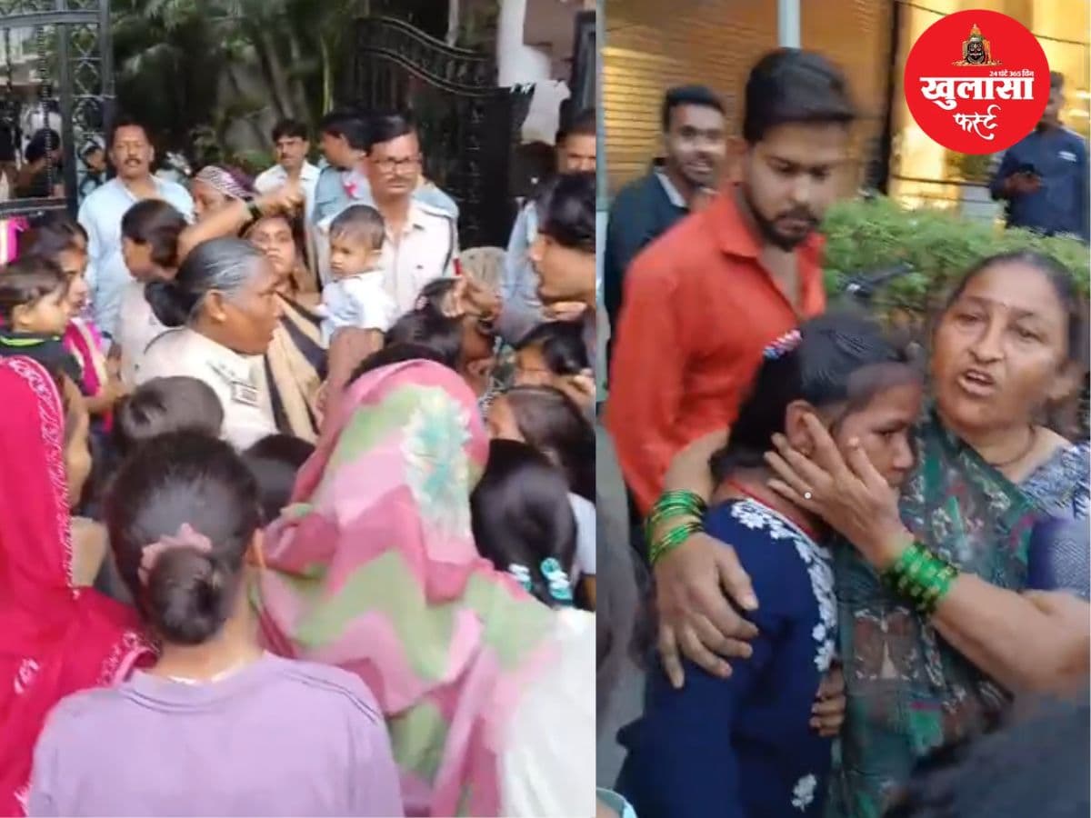 वीडियो देखिये, कन्या भोज के बहाने बच्चियों को बुलाकर मारपीट का आरोप