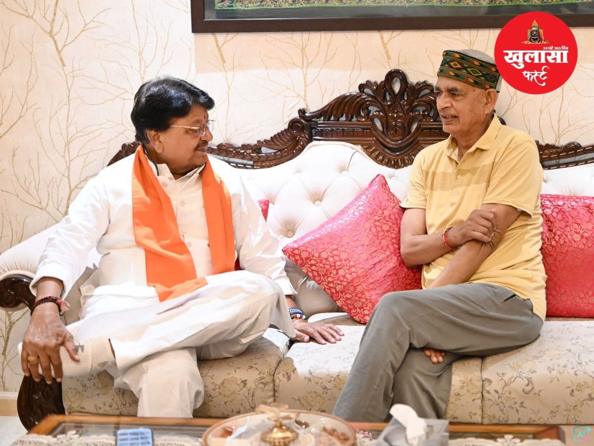 शिवराज सिंह चौहान के निवास पर पहुंचे कैलाश विजयवर्गीय