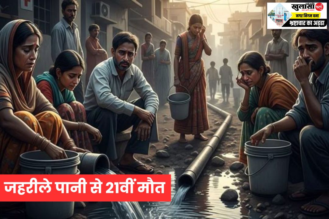 जहरीले पानी से 21वीं मौत