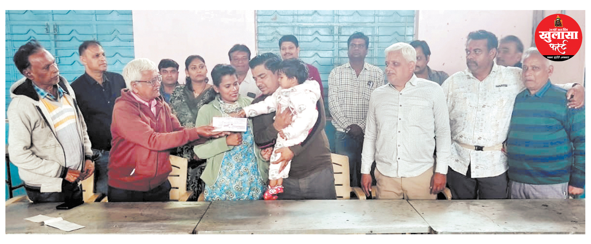 छोटे घरों के लोगों ने दिखाया बड़ा दिल, अनिका के लिए आज रैली