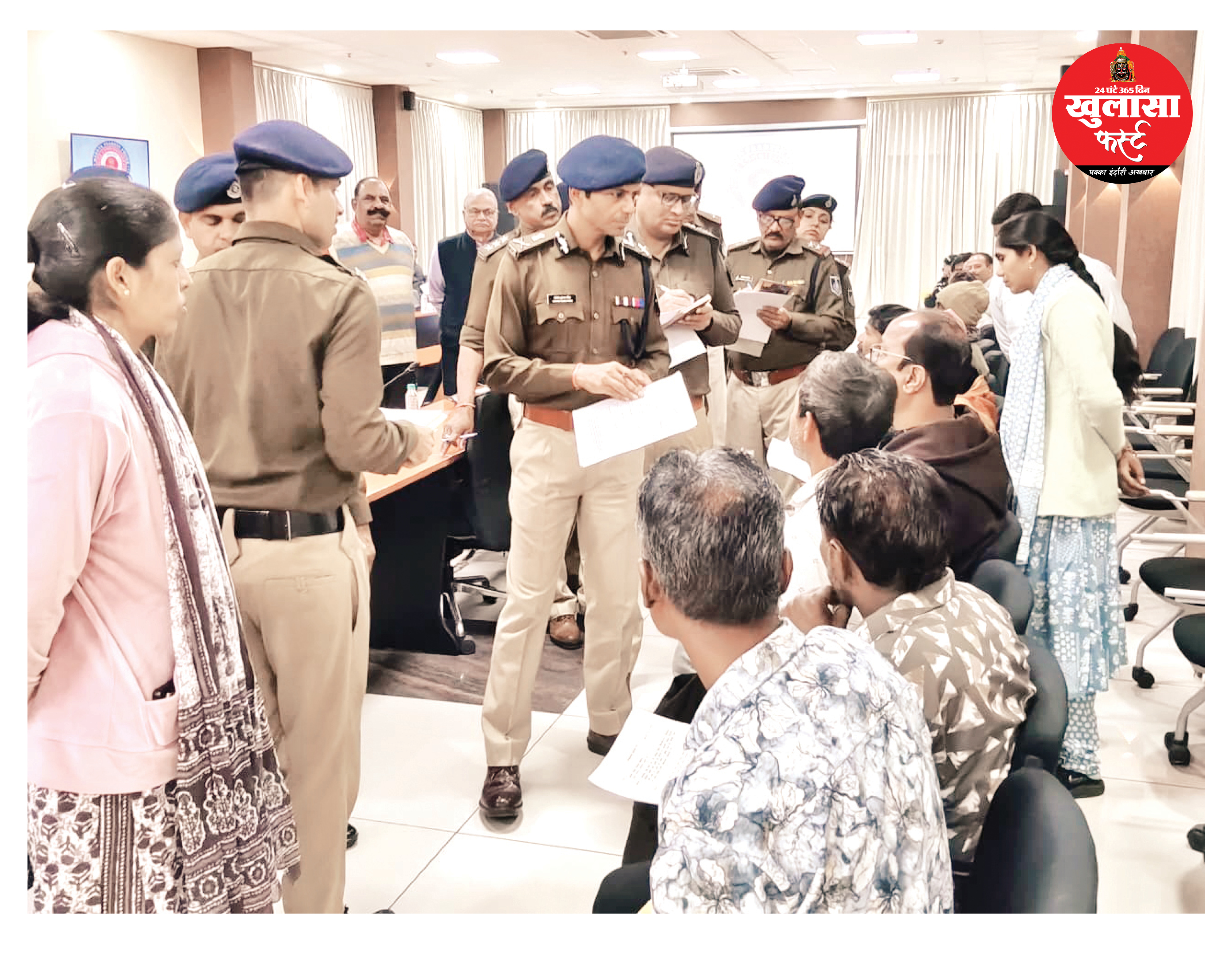 फरियादियों की एक-एक पीड़ा सुनी