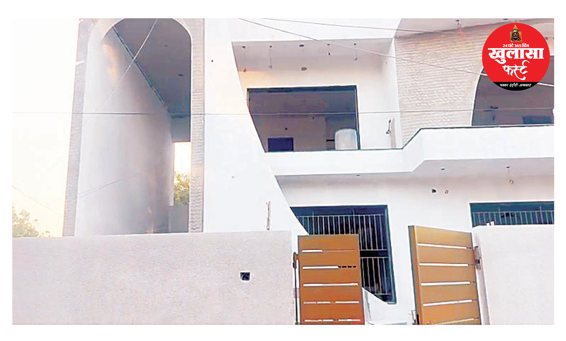 बिना नक्शा भवन निर्माण कर रहा फर्जी बिलिंग कांड का हीरो काकानी