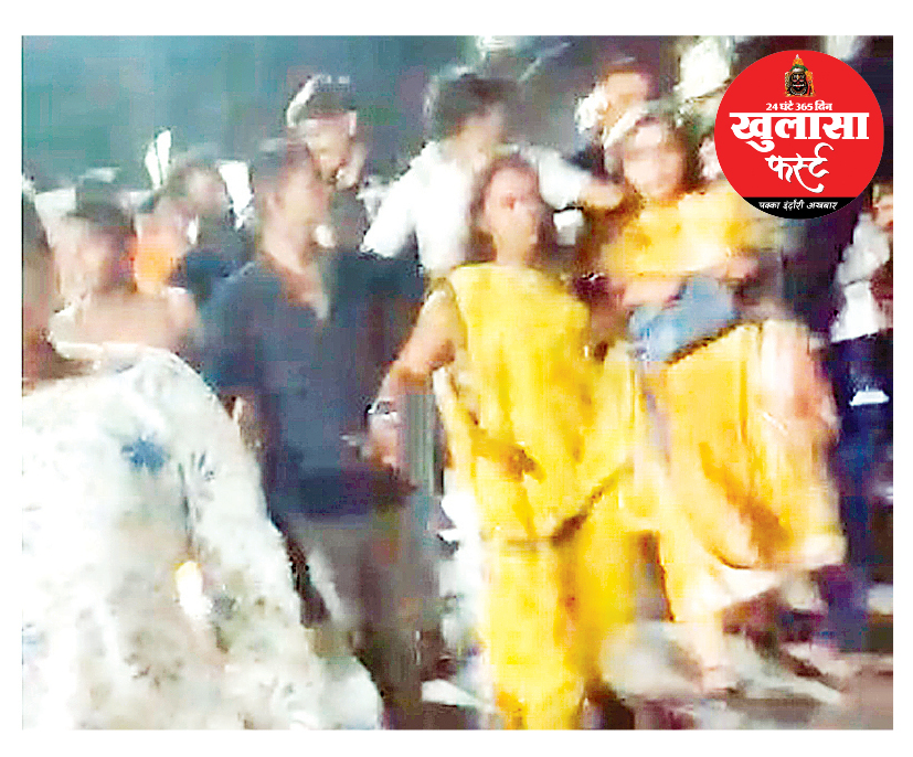 बच्चा चोरी की अफवाह पर हंगामा